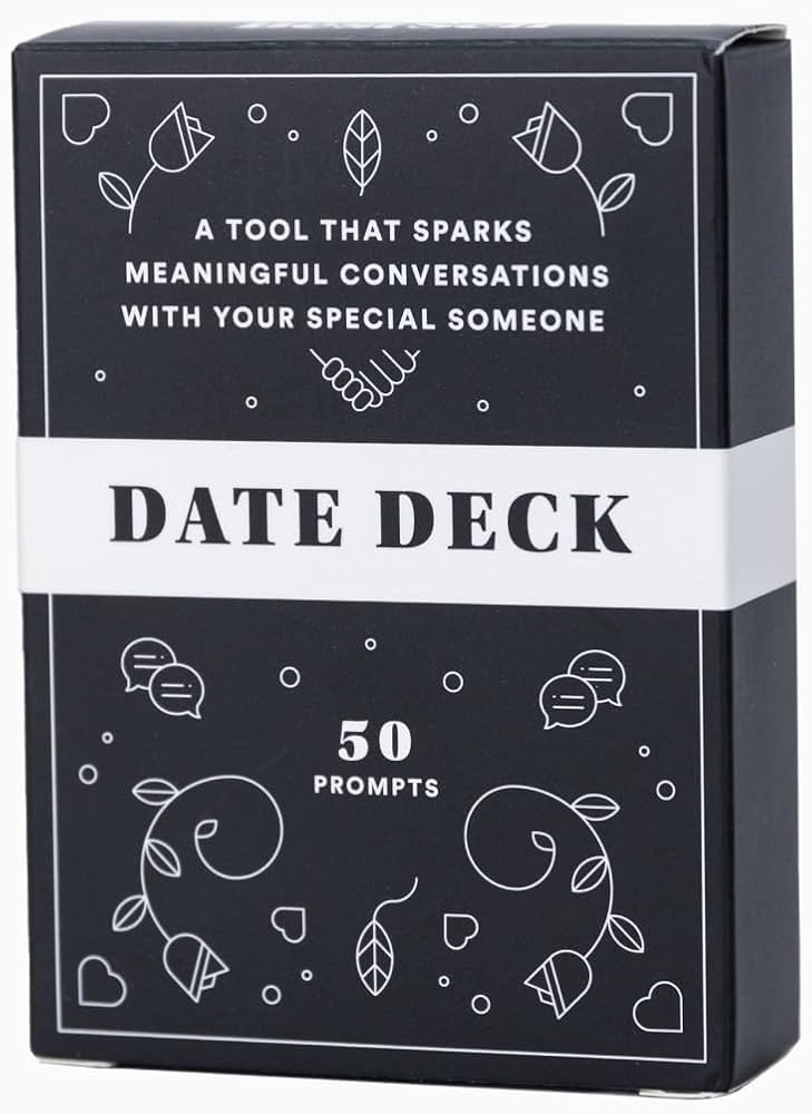BestSelf Date Deck Date Night Card Game - 50 Prompts for Couples, Get Talking with Fun and Meanin... | Amazon (US)