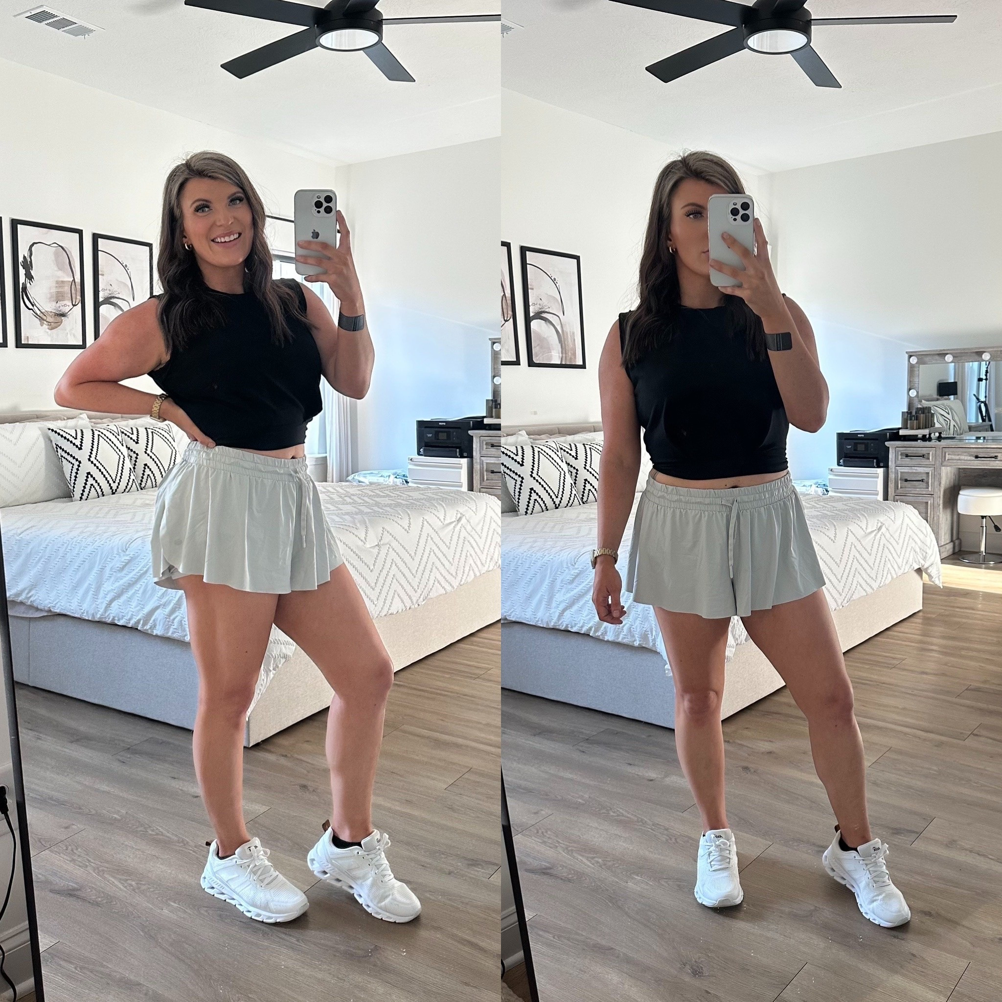 Sporty casual outfit I wear often for my evening walks with my toddler 🤍

athleisure outfit women, sporty chic outfit, casual summer outfit women, comfy mom outfit, athletic shorts outfit, flowy athletic skort, black crop tank outfit, white sneaker outfit women, casual everyday style, affordable athleisure outfit, airport outfit women, workout inspired outfit, casual activewear women, neutral sporty outfit, everyday athleisure look, trendy athletic outfit women, mom casual outfit ideas, cute gym outfit aesthetic, women’s lounge activewear, effortless sporty style, butterfly shorts

#LTKootd #LTKmomlife #LTKActive