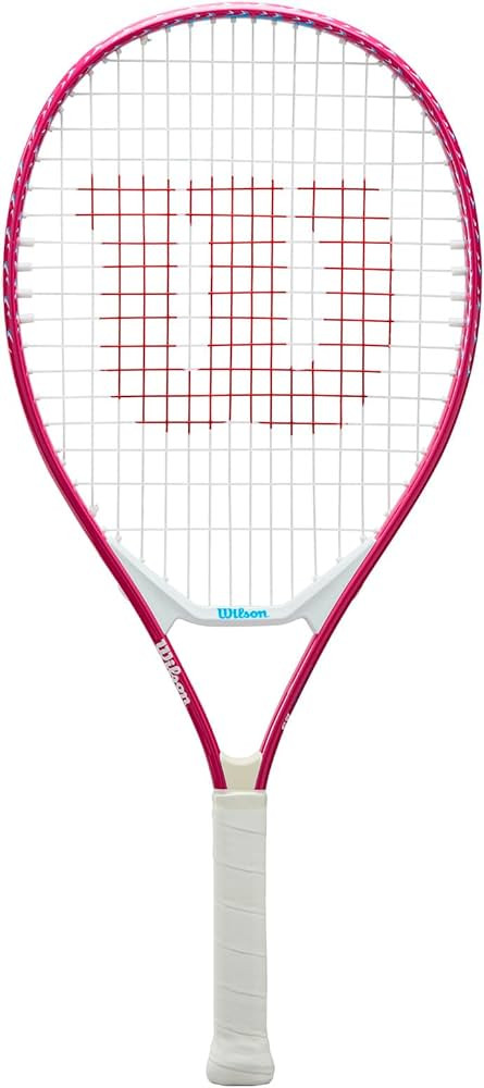 Wilson Ultra Power 23" Junior Recreational Tennis Racket - Pink/White/Blue | Amazon (US)