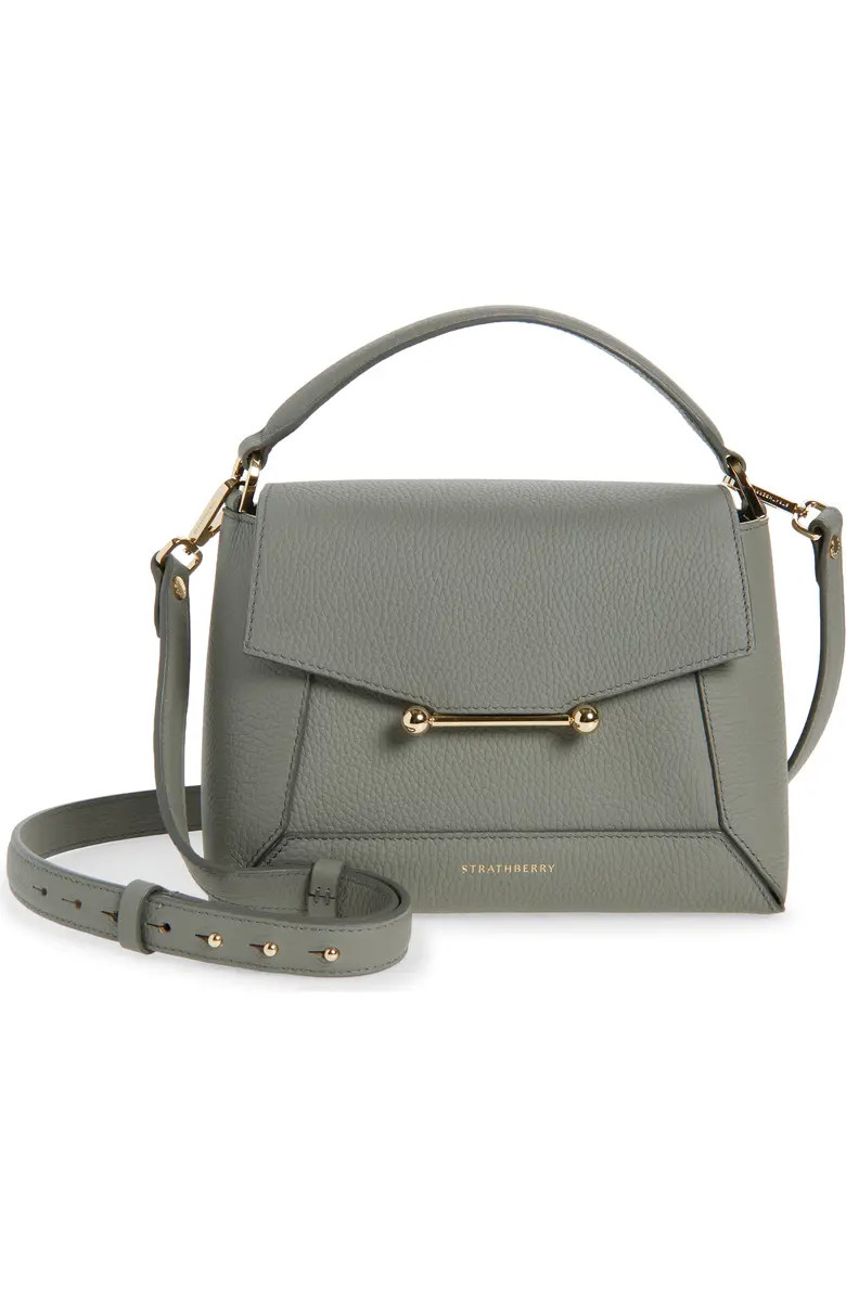 Strathberry Mosaic Grained Leather Top Handle Bag | Nordstrom | Nordstrom