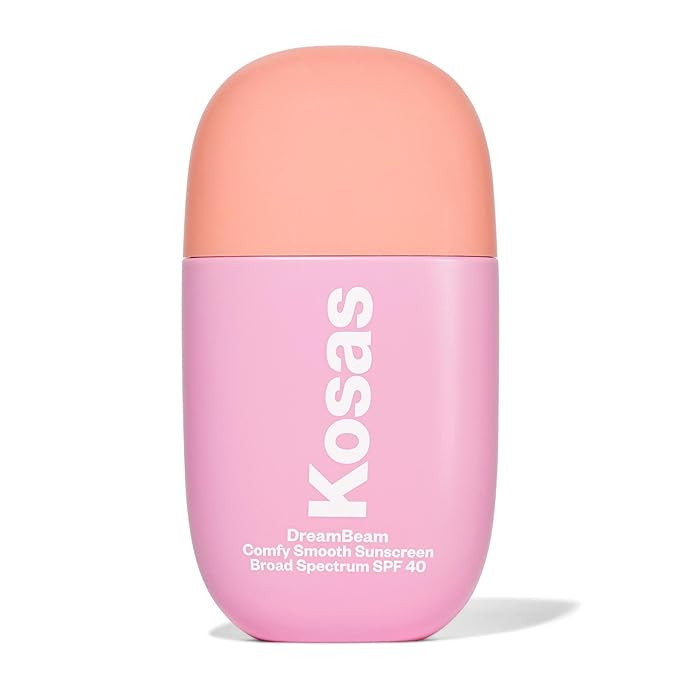 Kosas DreamBeam Mineral Sunscreen SPF 40 - Smooth Liquid Sun Protection for Face - Lightweight Ma... | Amazon (US)