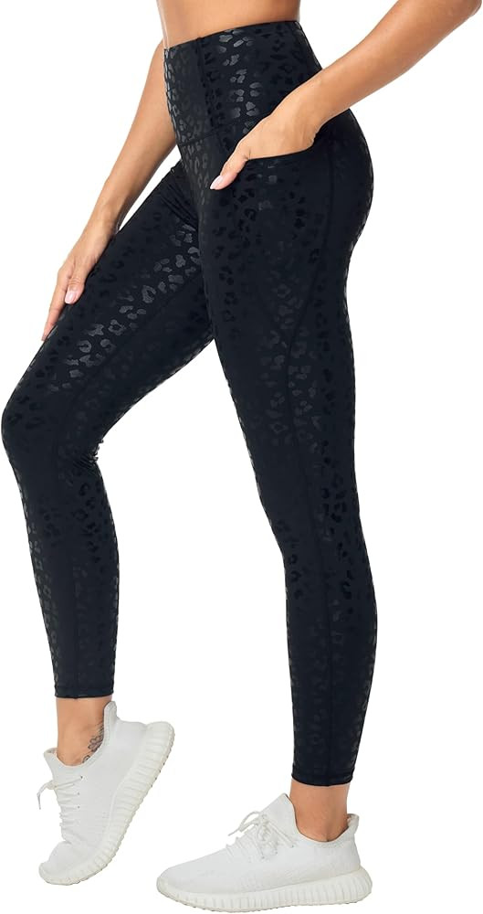 THE GYM PEOPLE Women's High Waisted Yoga Leggings Soft Tummy Control Workout Running Athletic Pan... | Amazon (US)