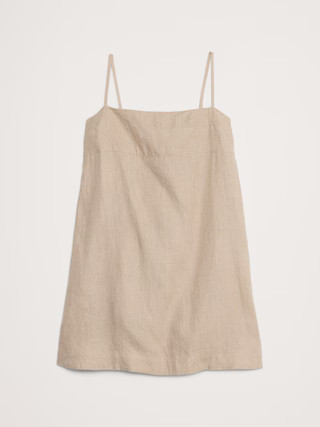 Linen Mini Dress | Banana Republic (US)