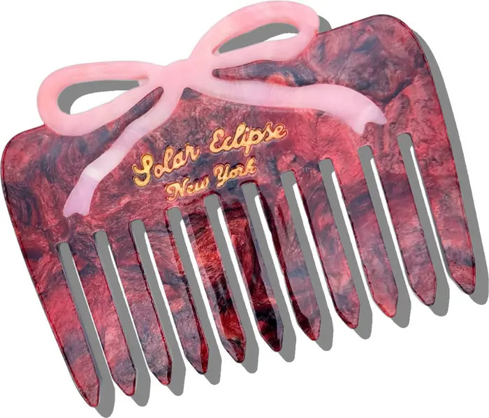 Hand Painted Bow Claw Clip & Comb Set | Nordstrom