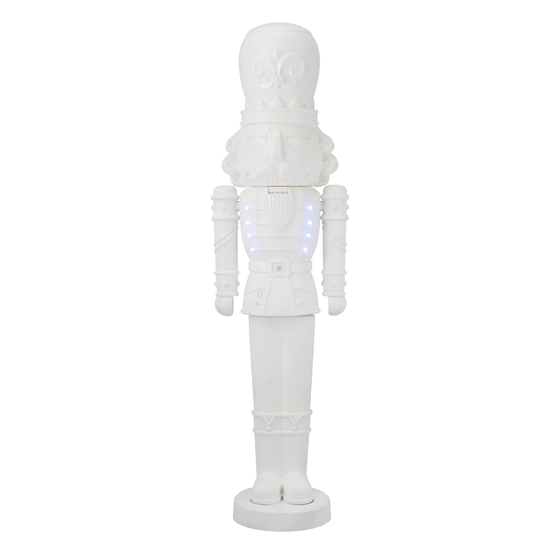 75" White Nutcracker, Holiday Time, Christmas Decoration | Walmart (US)