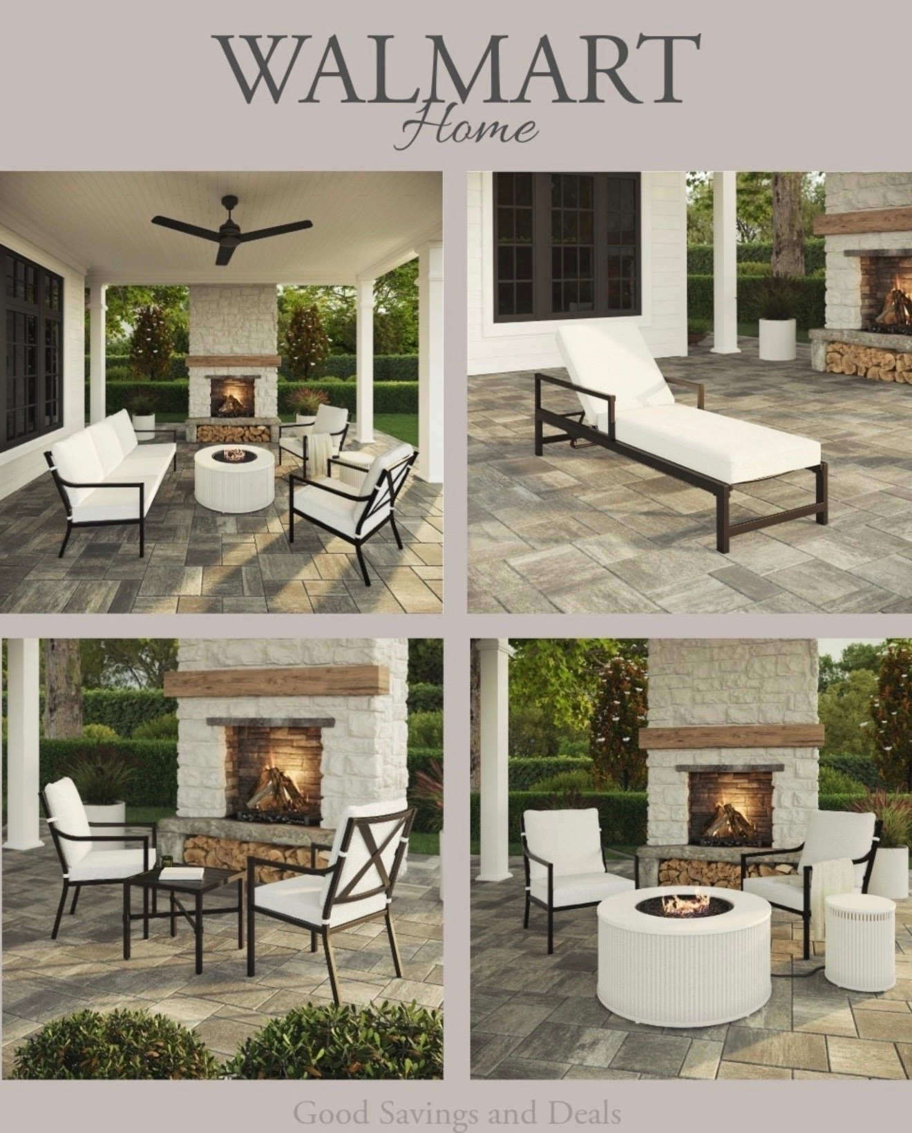 New outdoor furniture from My Texas House at Walmart.
Outdoor steel furniture with cushion. Outdoor lounge furniture. Steel chaise lounge.
Outdoor loving. Patio inspiration.

#LTKSeasonal #LTKHome