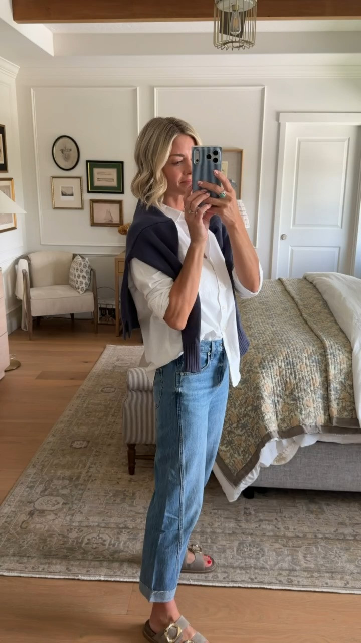 The perfect fourth of july look!

sweater, jeans, cotton shirt 

 #LTKgrwm #LTKootd #LTKOver40