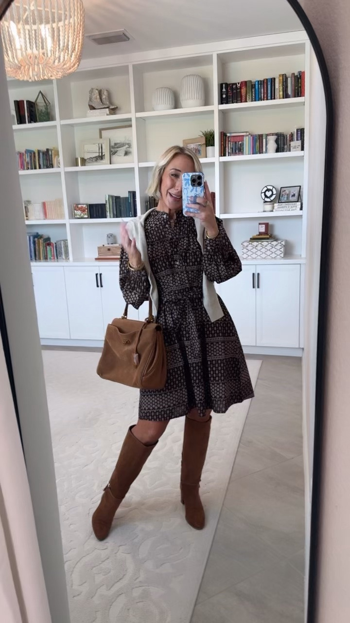 Walmart - new dresses Buckle Tall Boots - TTS. $46.98. 2 colors. Band Collar Shirtdress w/ Long Sleeves - size XS. $22.98. 3 colors. 

#LTKOver40#LTKSeasonal#LTKPetite