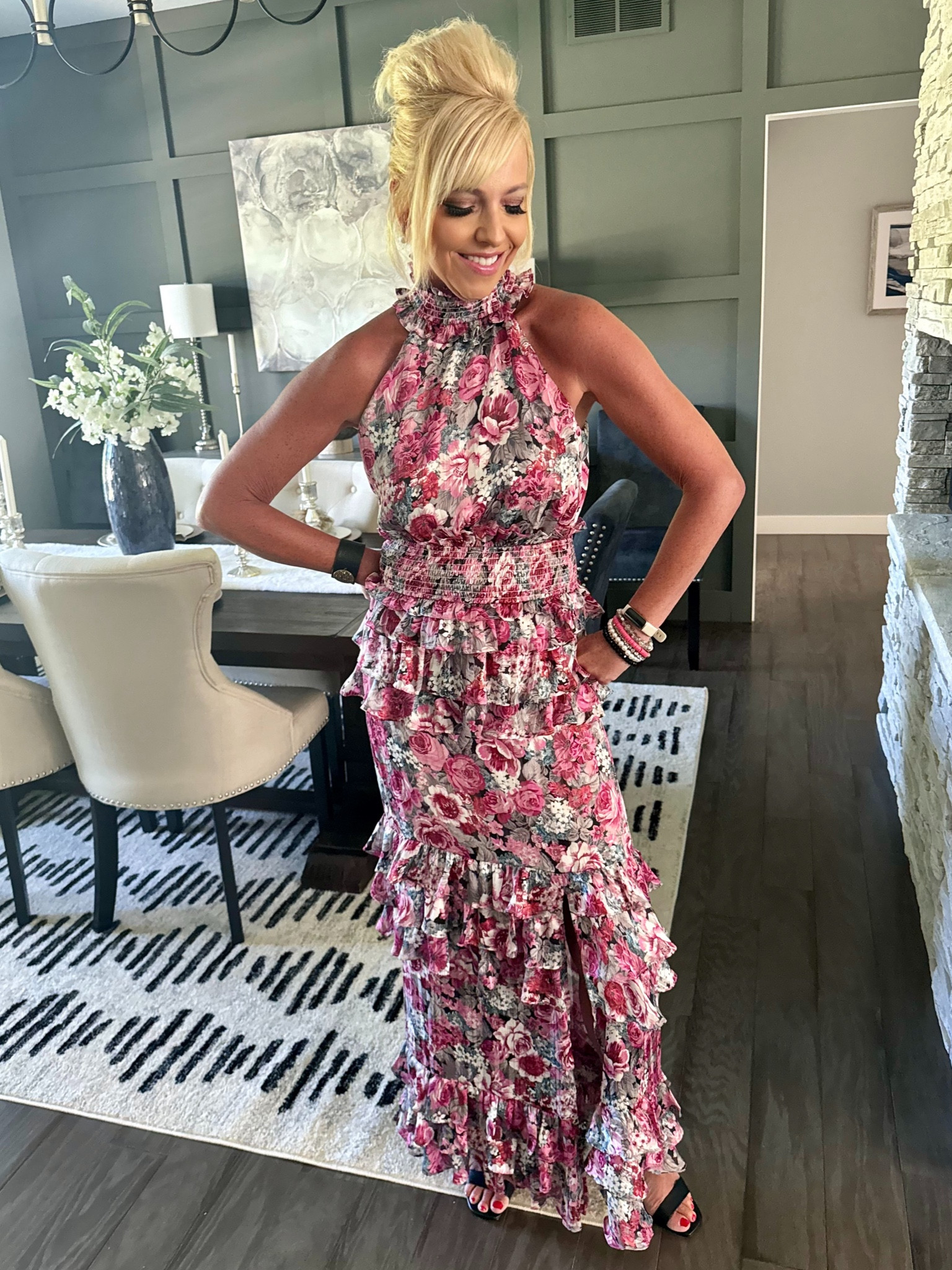 Wedding Guest Dress. TTS and just gorgeous! 

#LTKWedding #LTKStyleTip #LTKParties