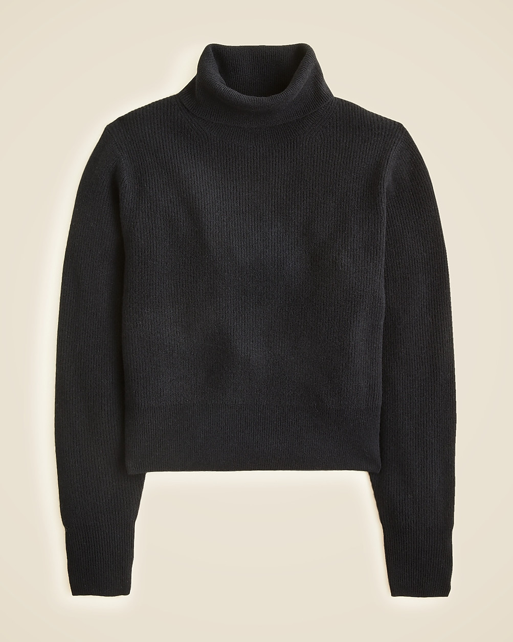 Ribbed cashmere turtleneck sweater | J. Crew US