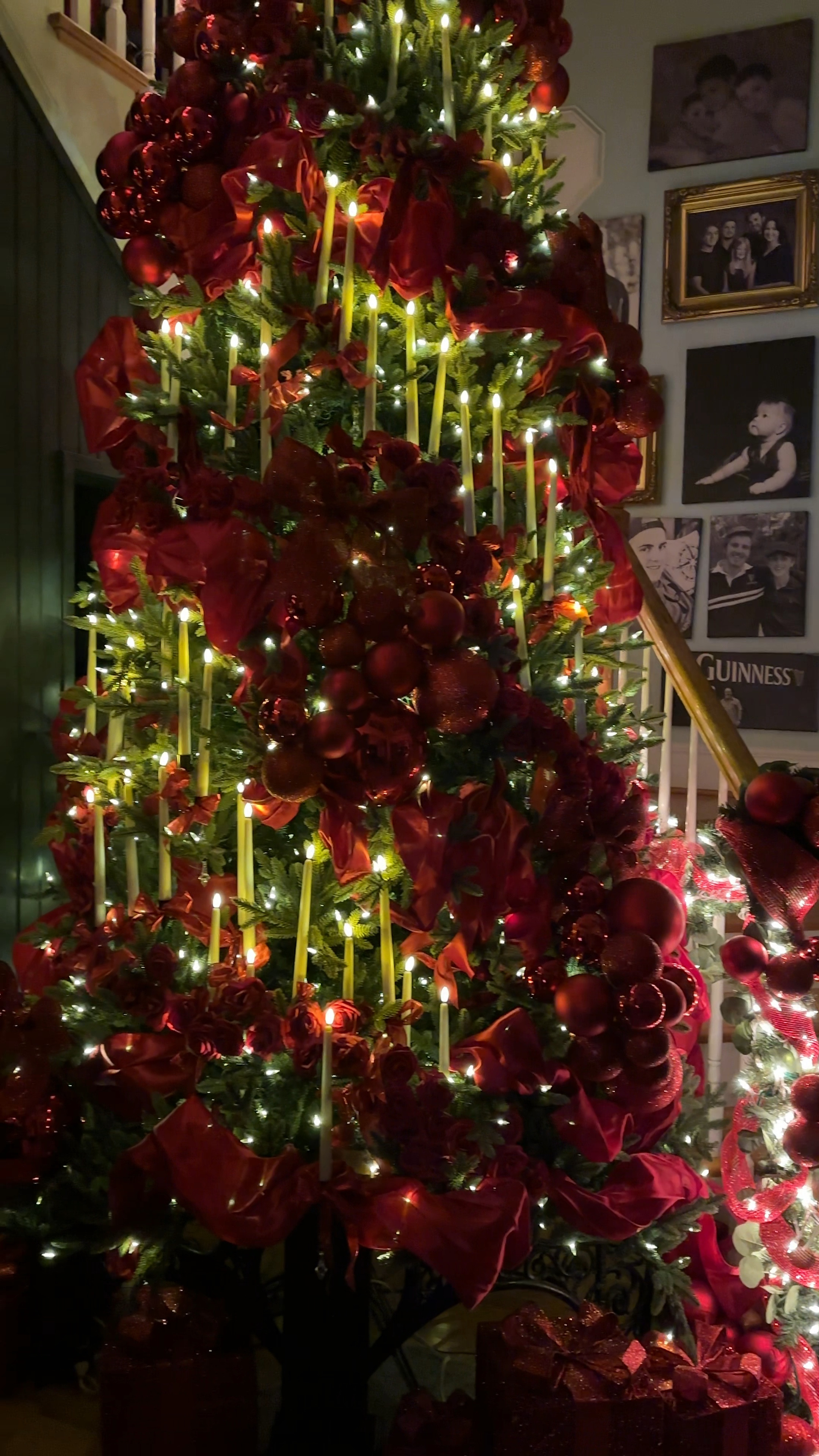 The Christmas tree? Baubles plus everything you see here!  Silks instead of traditional garlands and the candles 🤩

#LTKHome #LTKSeasonal #LTKHoliday