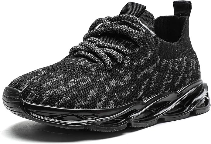 DADAWEN Boys Girls Sneakers Kids Lightweight Breathable Tennis Athletic Running Shoes for Toddler... | Amazon (US)