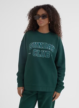 Forest Green Club Slogan Sweatshirt - Sunday | 4th & Reckless