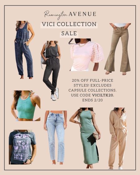 VICI Collection is having a President’s Day sale this weekend! 20% off full-price styles (excluding capsule collections) using code VICILTK20!

#VICICollection

#LTKFind #LTKSale #LTKsalealert