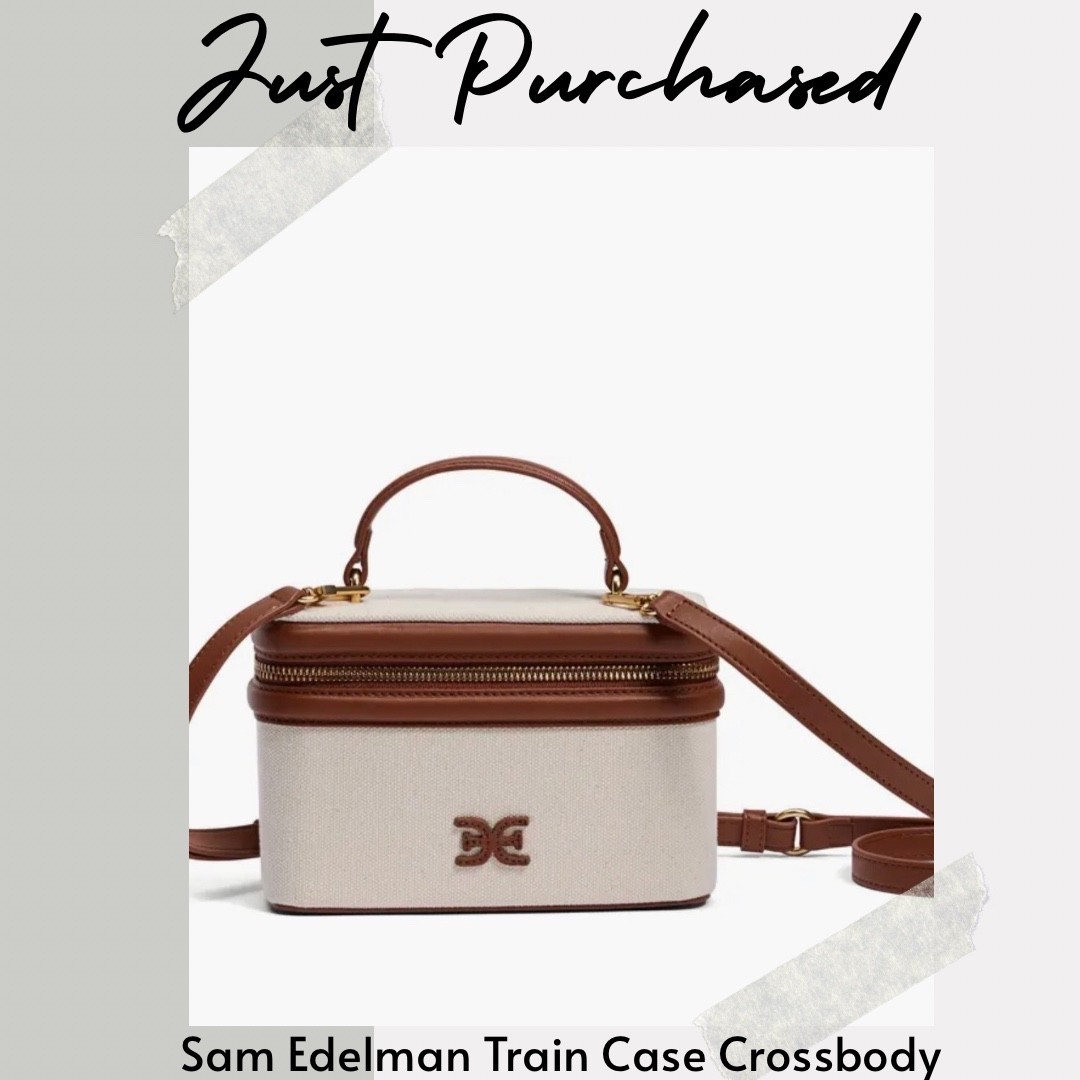 Just Purchased - Sam Edelman Train Case Crossbody

LTKstyletip / ltkfall / it bag / Sam Edelman / Sam Edelman bag / crossbody bag / fall bag / autumn bag / fall handbag / fall style / fall fashion / fall / autumn / fall finds / fall fashion finds / Nordstrom rack / on trend / trendy / sale / sale alert 

#LTKItBag #LTKSeasonal #LTKSaleAlert