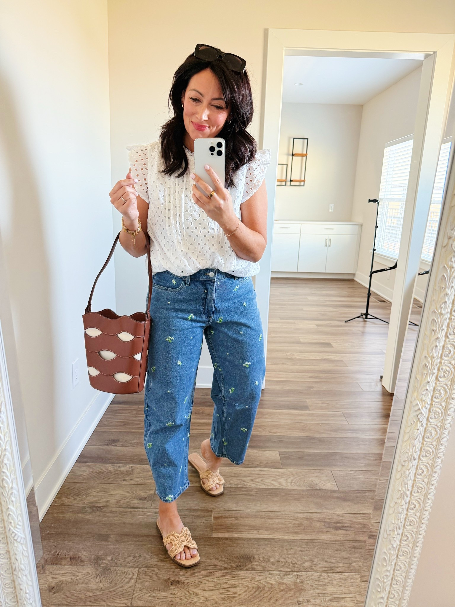 WALMART HAUL
• medium top
• size 6 denim 
• shoes true to size 


#LTKSeasonal #LTKgrwm #LTKOver40