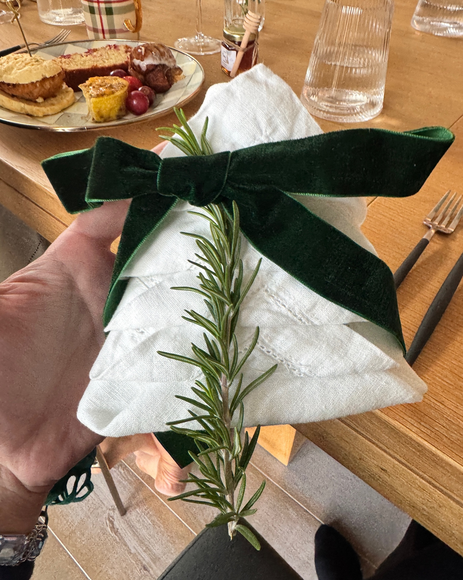 I was at a shower yesterday and their table set up was so cute and easy to replicate. This is a great idea for you Christmas parties at home. 

#LTKHome #LTKHoliday