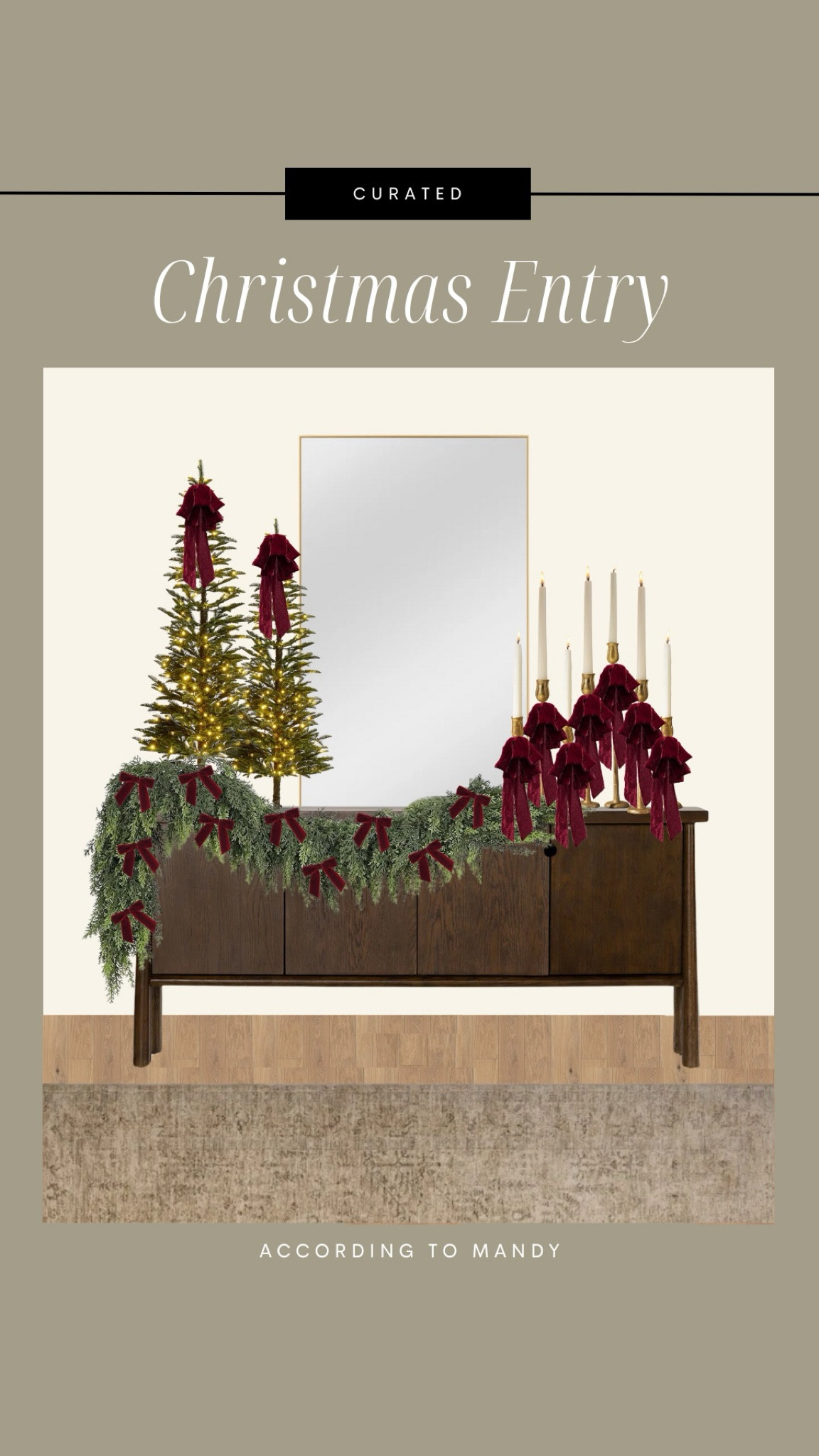 Curated Christmas Entryway!

christmas entryway inspo, entryway design, entryway, console table styling, christmas console table styling, red bows, christmas bow theme, moodboard,  entryway moodboard, modern christmas decor 

#LTKStyleTip #LTKSeasonal #LTKHoliday