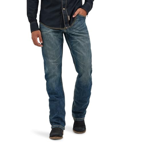 Wrangler Retro Slim Fit Boot Cut Jean, Layton, 32W x 34L | Amazon (US)
