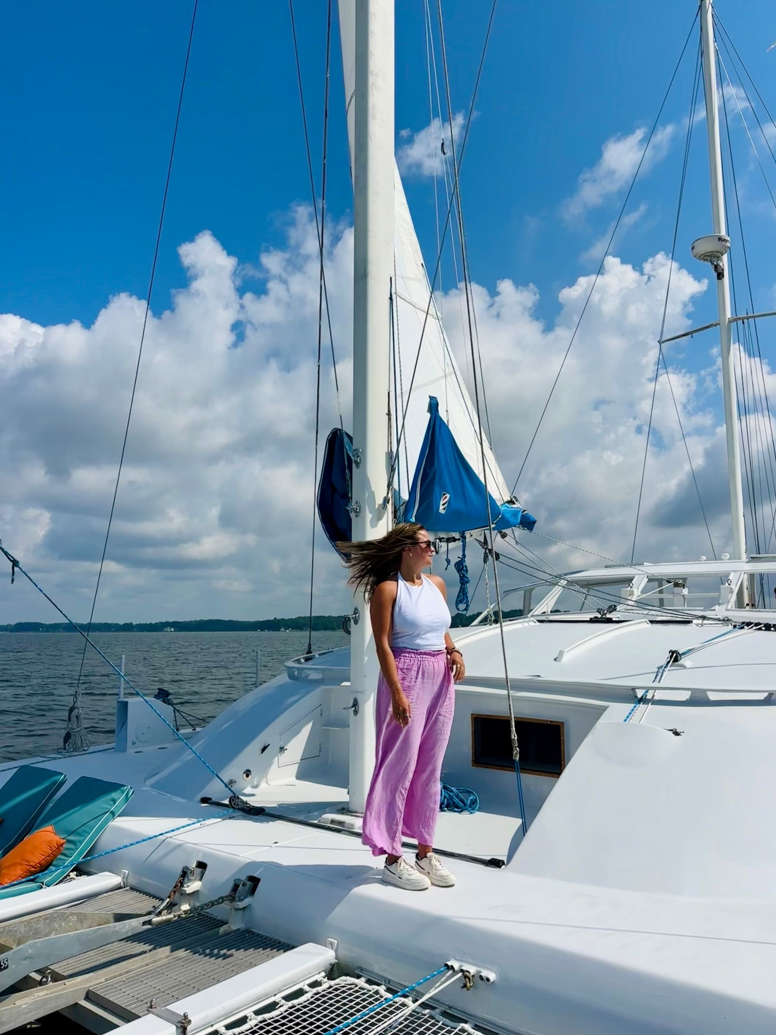 Boat day fit:) 

Wearing a medium in the top and bottom! 

#LTKTravel