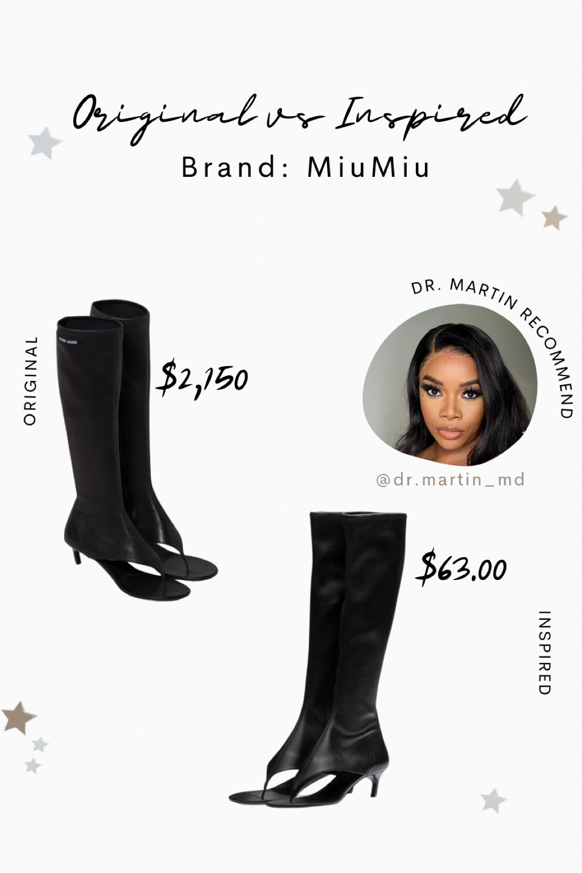 Y’all #Amazon  has blessed us with yet another alternative! 🥰😍 This time to the #MiuMiu  thong boots.  I definitely have my eye on this for my #Springshoes   
 Shop my Amazon store front. 
  #AmazonFinds  #affordablelifestyle  #AffordableFashion  #ThisOrThat  #styleinspo  #stylesetter

#LTKstyletip #LTKfindsunder100

#LTKStyleTip #LTKFindsUnder100 #LTKBeauty
