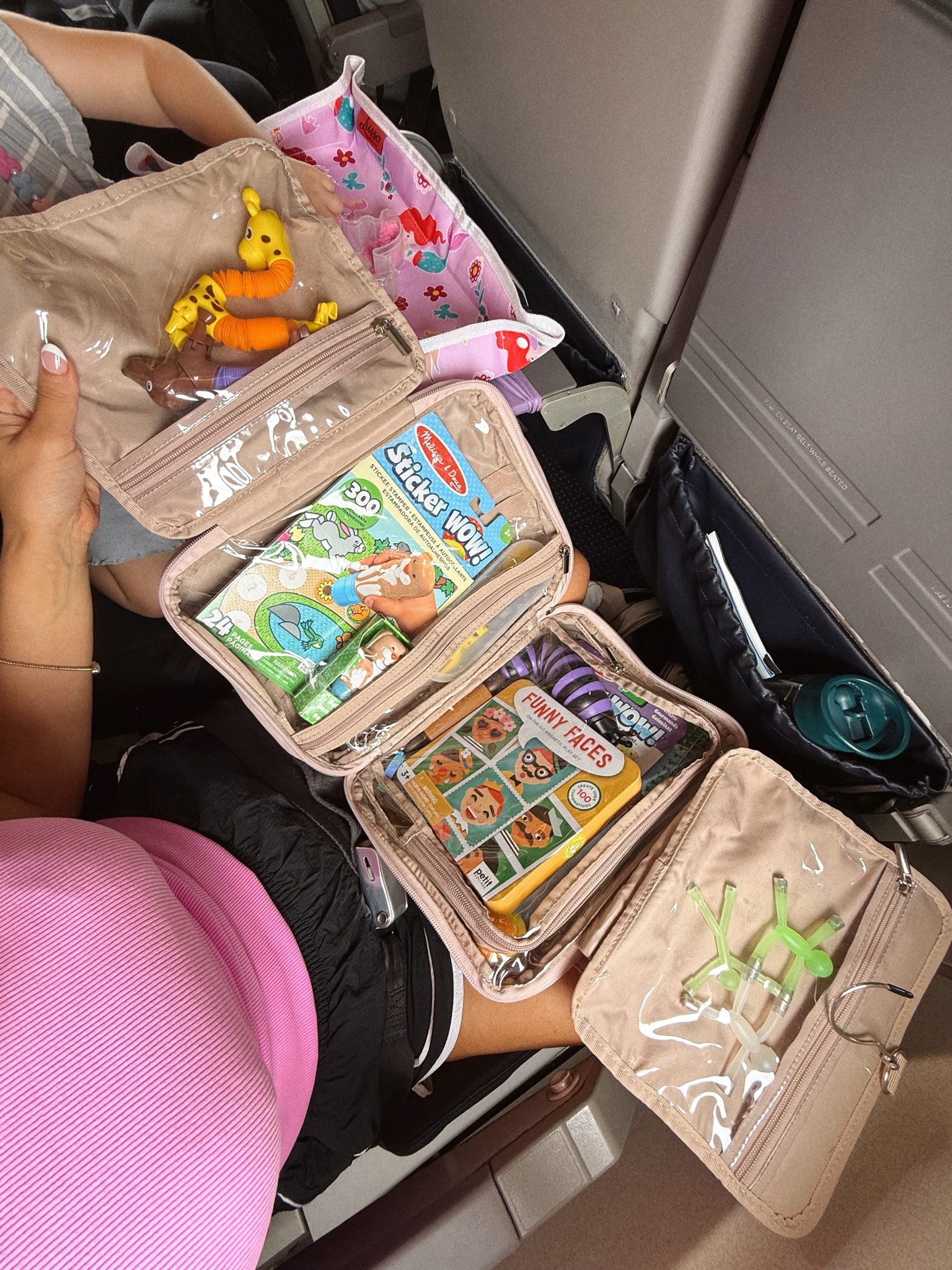 Toddler busy bag for travel/ restaurants/ airplane/ road trip! Flying with a toddler, toddler flight essentials, on the go toys, interactive toddler toys, toddler toys for air plane. 
Traveling with kids, traveling with toddlers. Toddler activities 

#LTKSummerEdit #LTKFamily #LTKKids