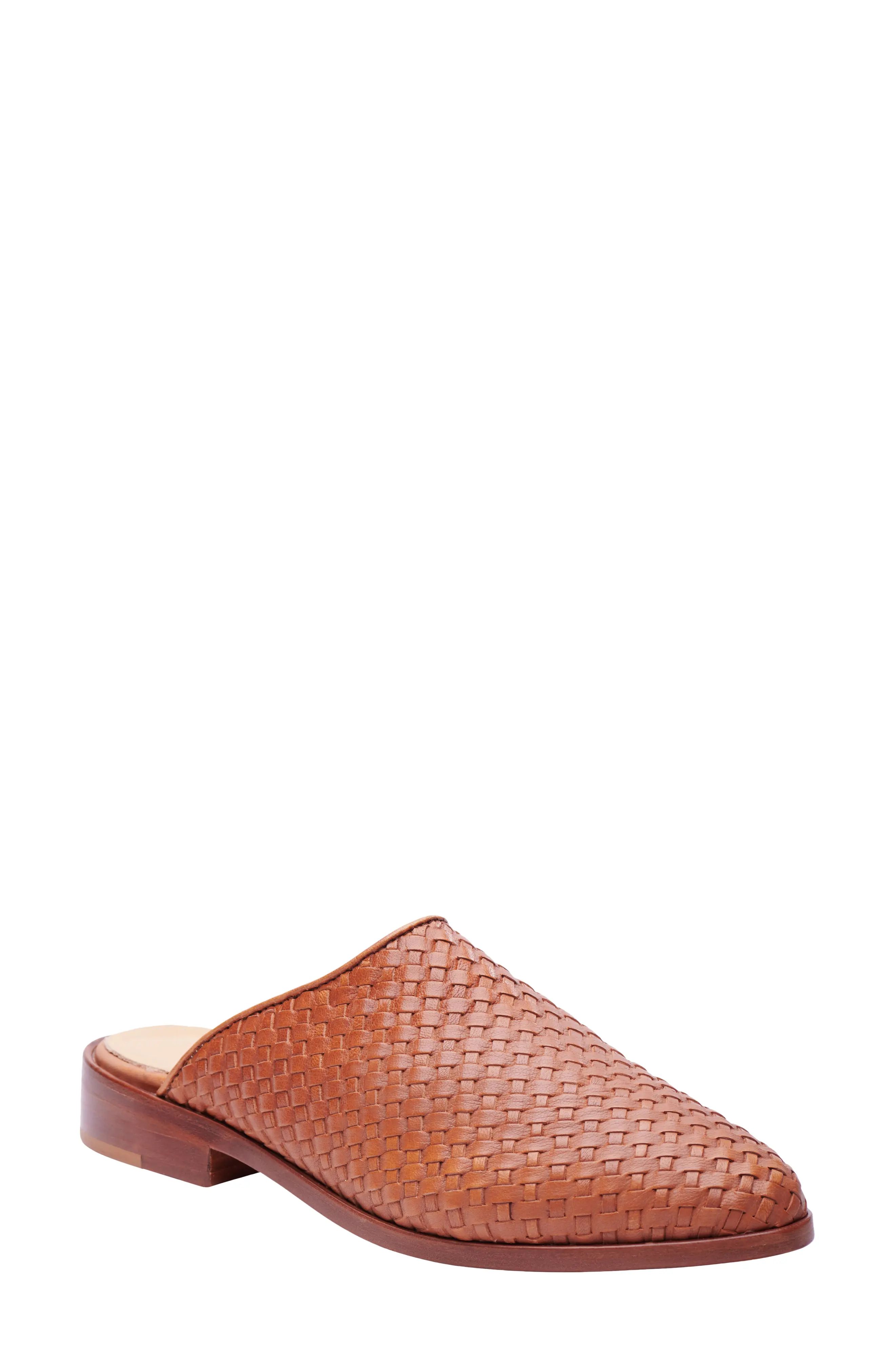 Nisolo Ama Woven Mule, Size 7 in Brown at Nordstrom | Nordstrom