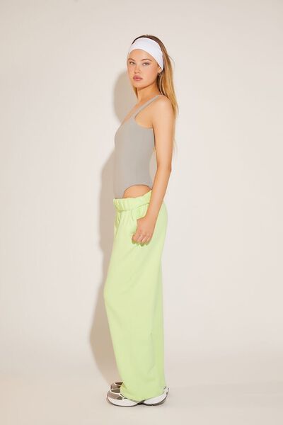 French Terry Wide-Leg Pants | Forever 21