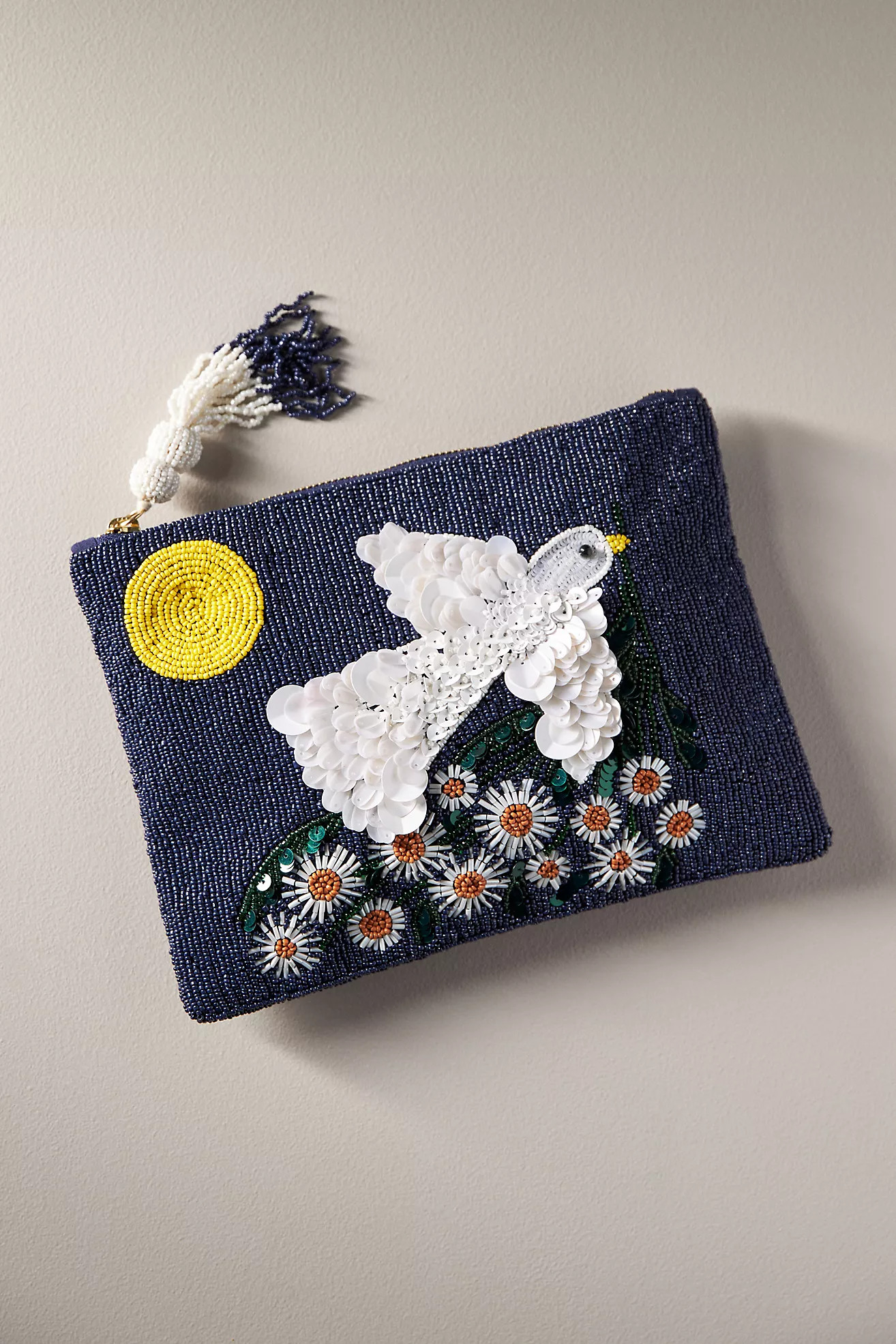 Anisa Makhoul x Anthropologie Top-Zip Pouch | Anthropologie (US)