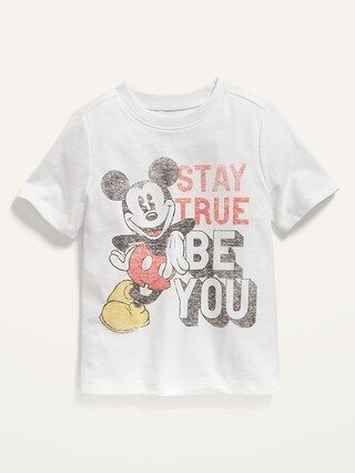 Unisex Disney© Mickey Mouse "Stay True, Be You" T-Shirt for Toddler | Old Navy (US)