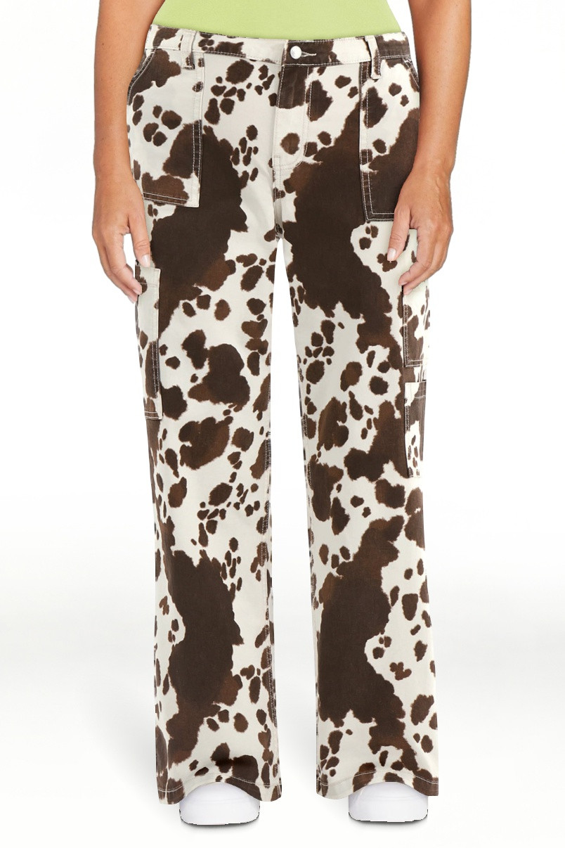 No Boundaries Cargo Wide-Leg Pants, 31.5'' Inseam, Women's - Walmart.com | Walmart (US)