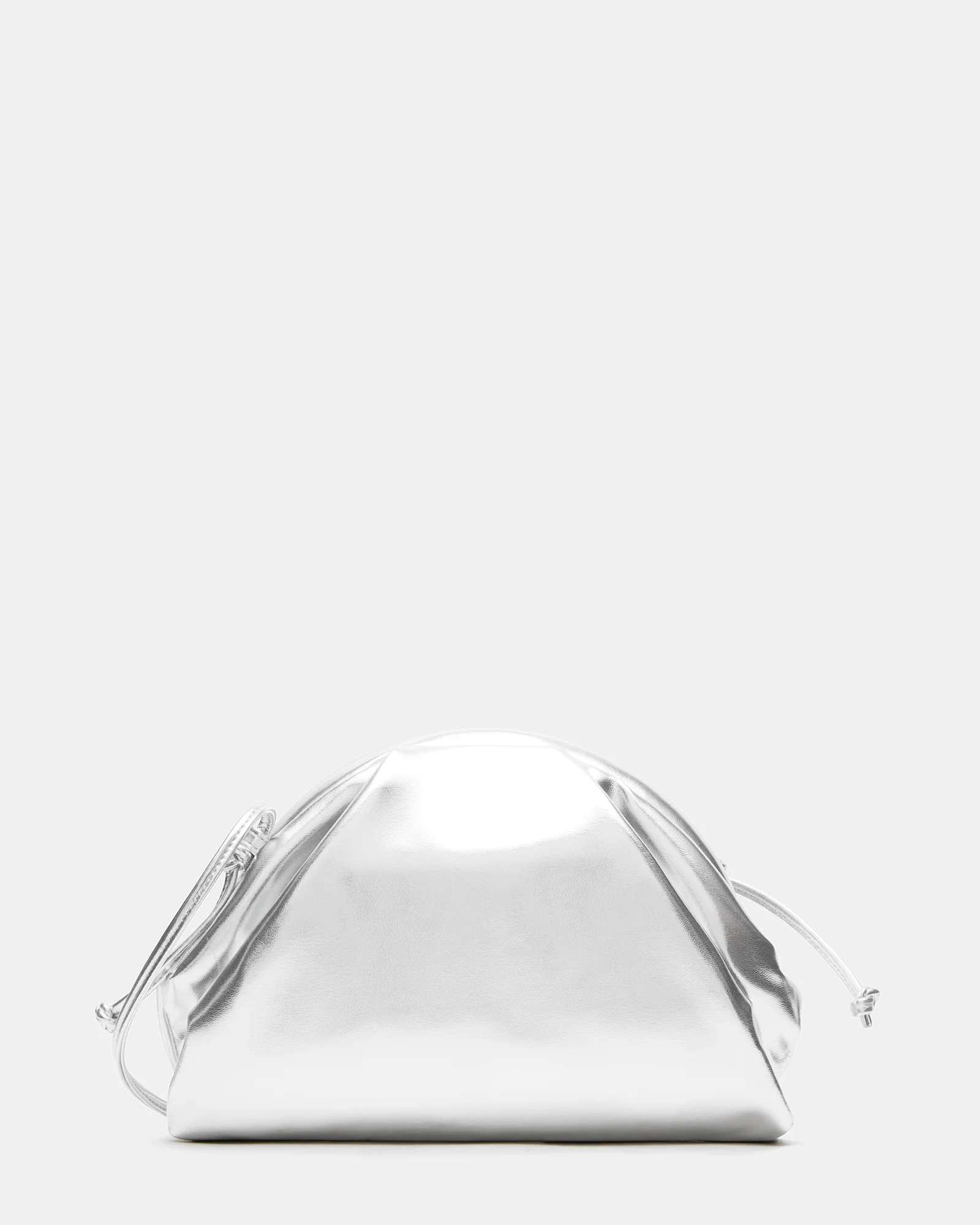 HAILEE Silver Women's Soft Clutch Handbag | Steve Madden (US)