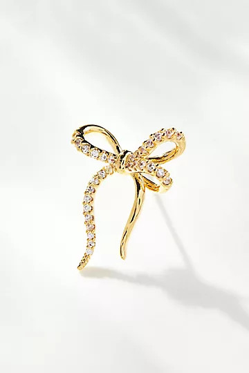 Delicate Bow Post Earrings | Anthropologie (US)