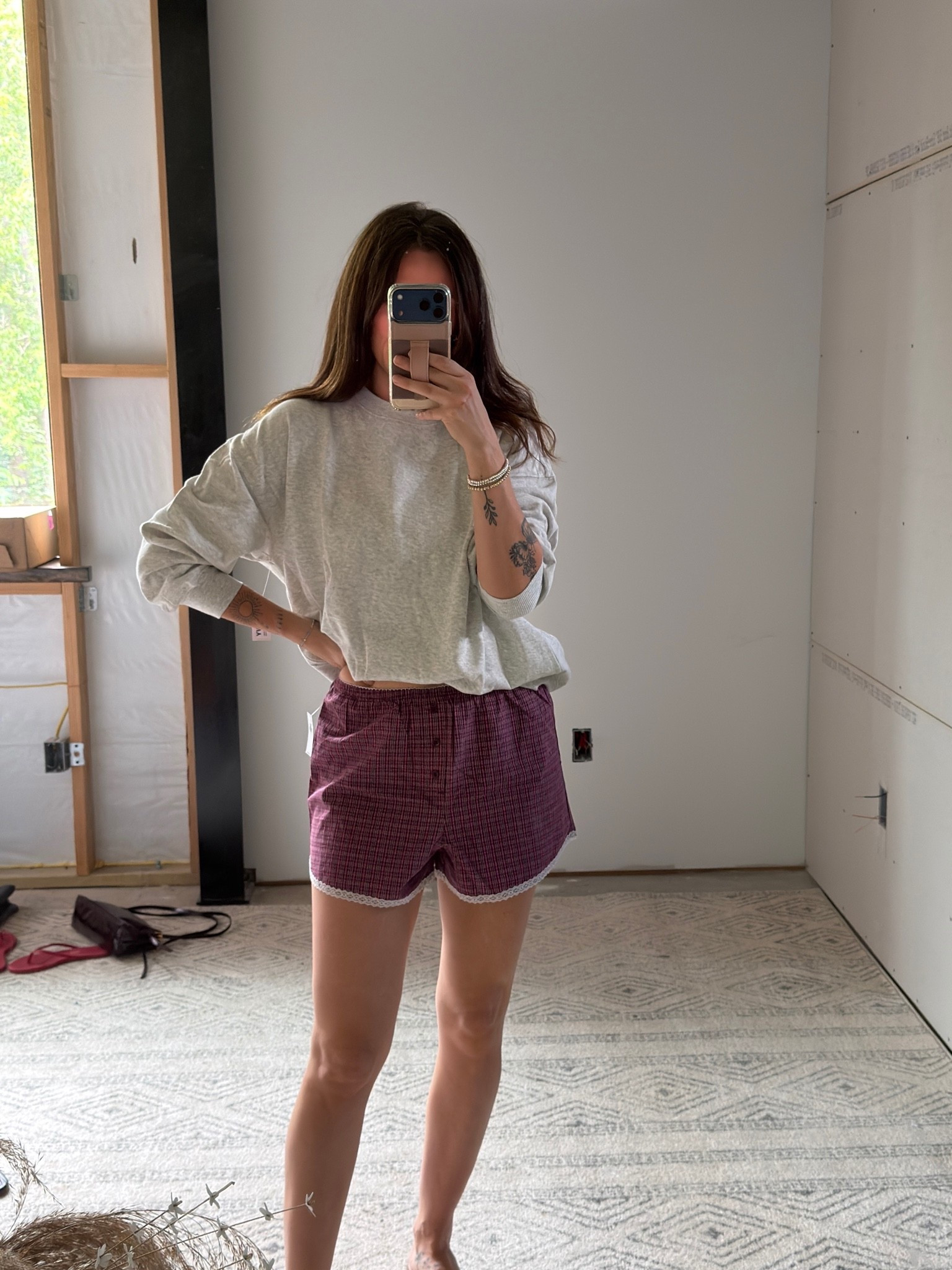 Wearing small top and small sweatshirt

#LTKootd #LTKOver40