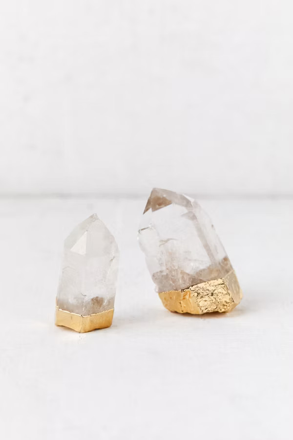 Gold Dip Quartz Crystal | Urban Outfitters (US and RoW)
