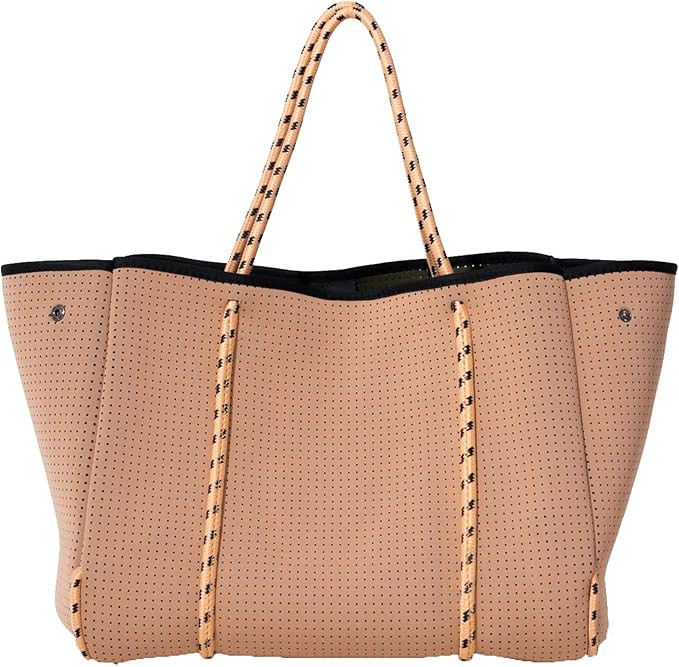 POPUPS Neoprene Large Tote Bags - Lightweight and Water-Resistant Neoprene Bag | Amazon (US)