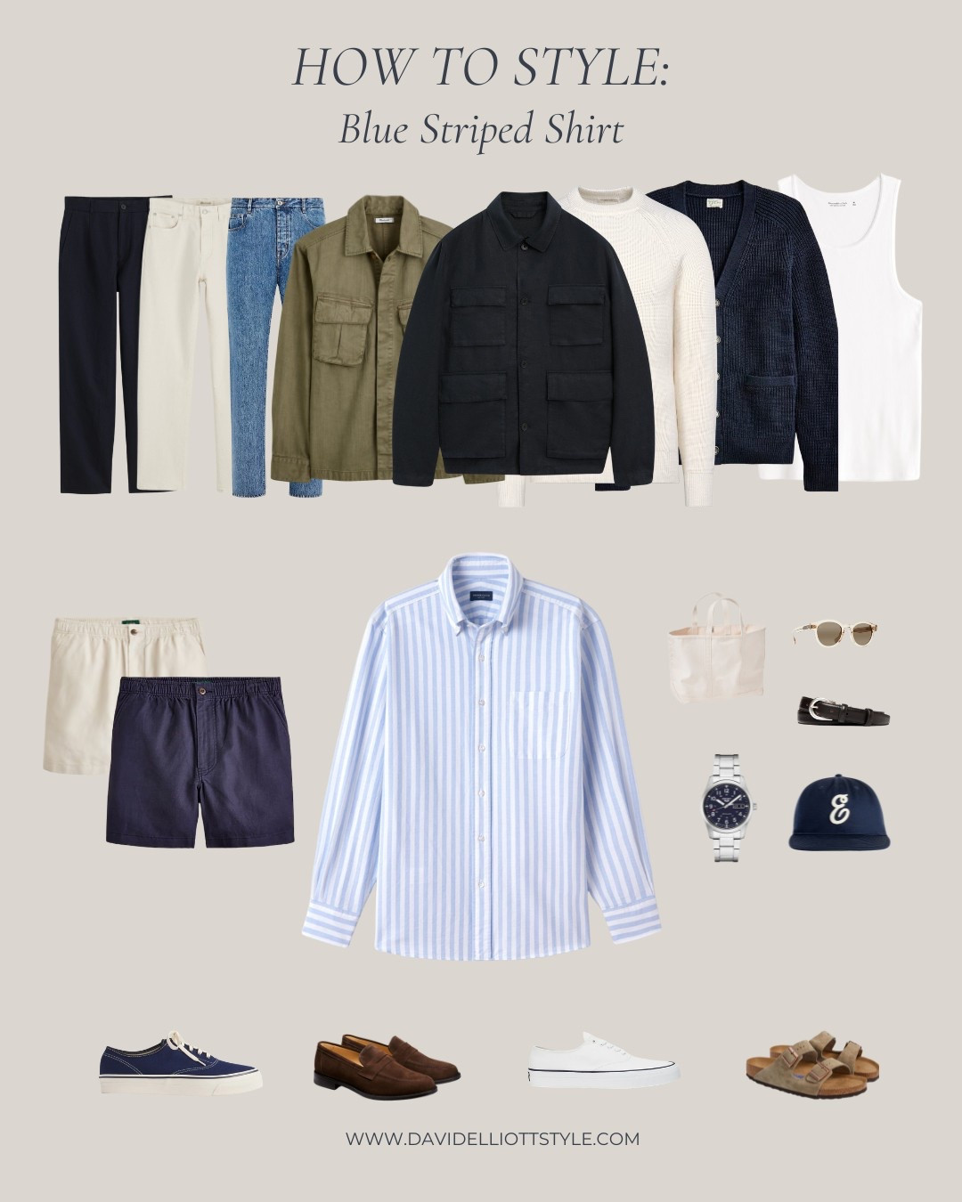 One of the most versatile and stylish spring pieces! From casual outfits to elevated looks, a blue striped shirt can do it all! 



#LTKMens