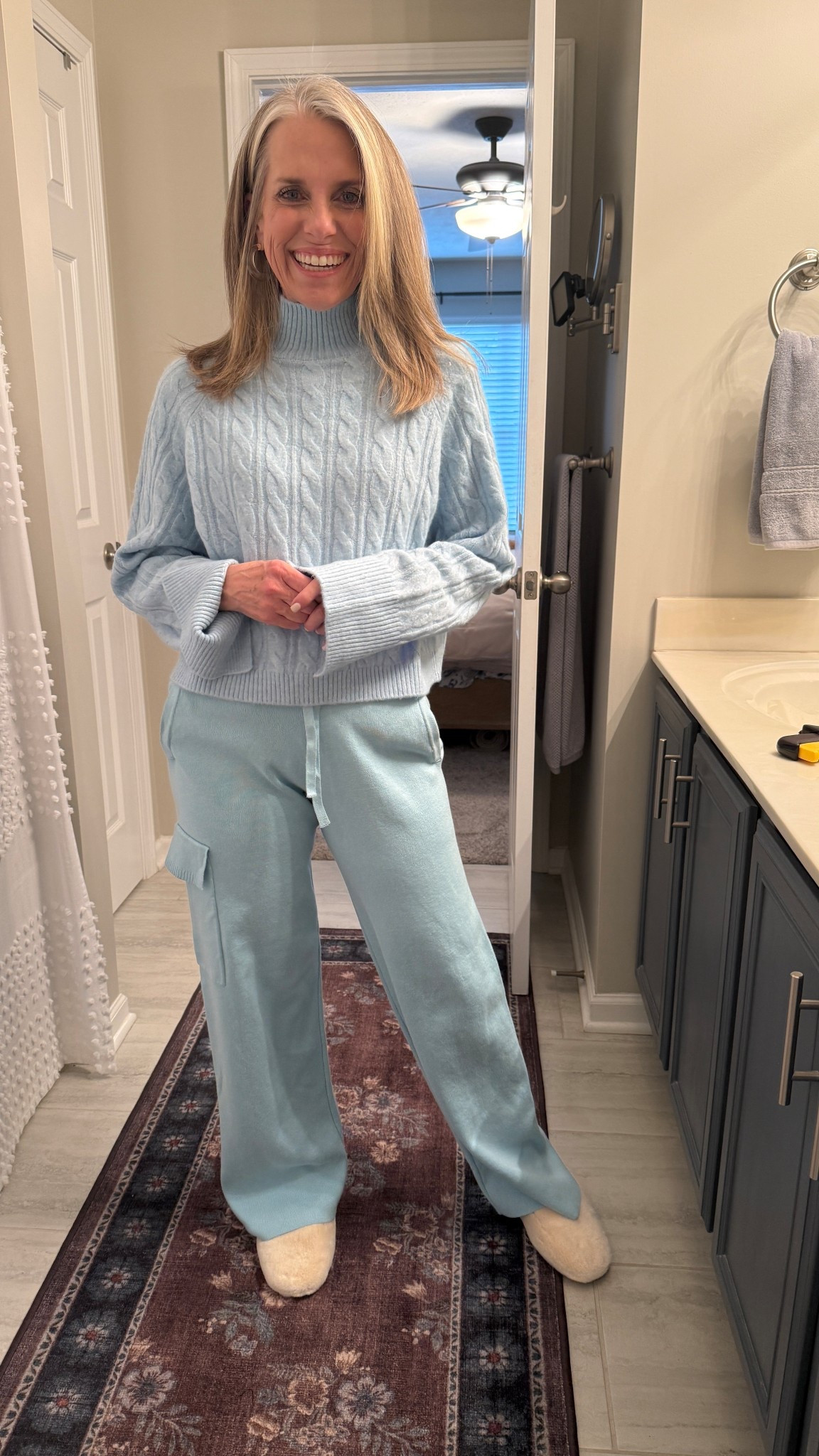 Loungewear from Target. Wearing smalls

#LTKOver40 #LTKootd #LTKFindsUnder50