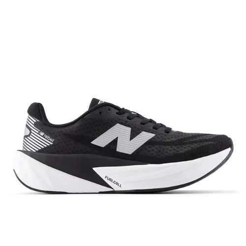 New Balance Women's FuelCell Rebel v5 Running Shoes - Black/White/Grey (Size 12) | New Balance Athletics, Inc.