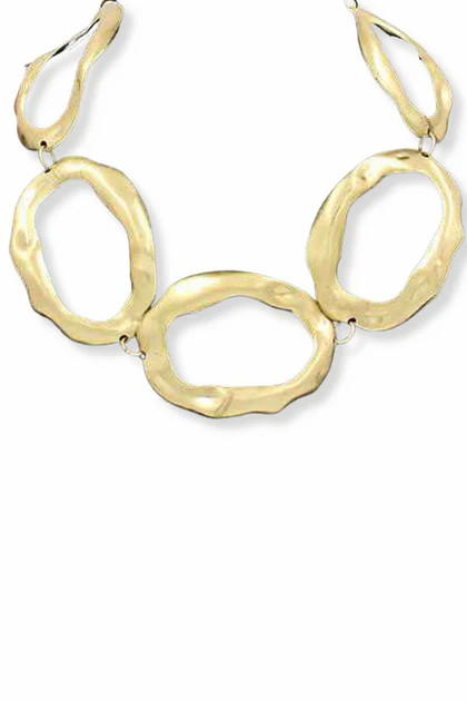 Heart Of Gold Statement Necklace | The Willow Tree