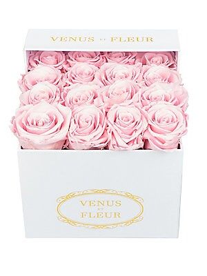 Venus ET Fleur Eternity De Venus Small Square Eternity Roses - Pink Rose | Saks Fifth Avenue