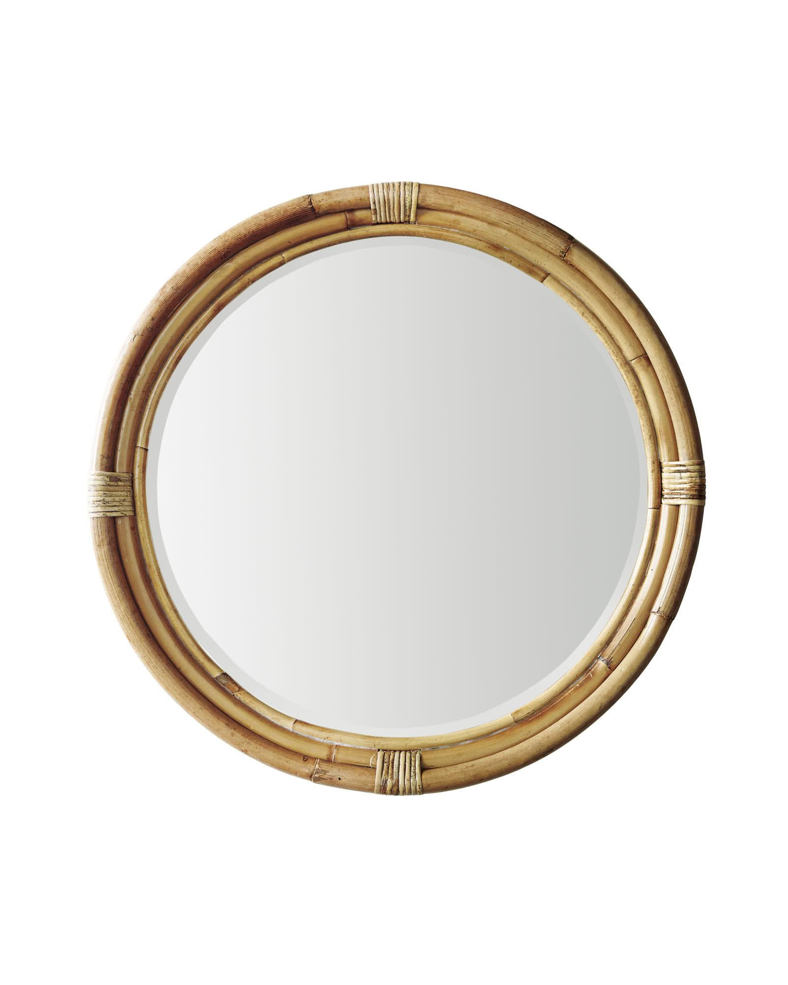 Montara Rattan Mirror | Serena and Lily