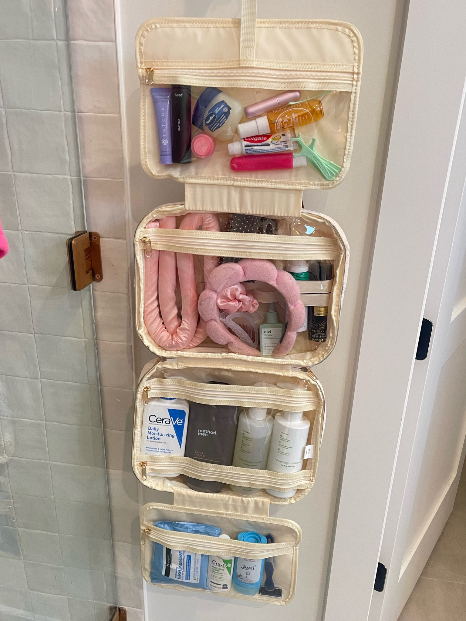 This toiletry bag carries so much in it! Game changer for when I travel! 

#LTKtravel #LTKfindsunder50 #LTKMostLoved