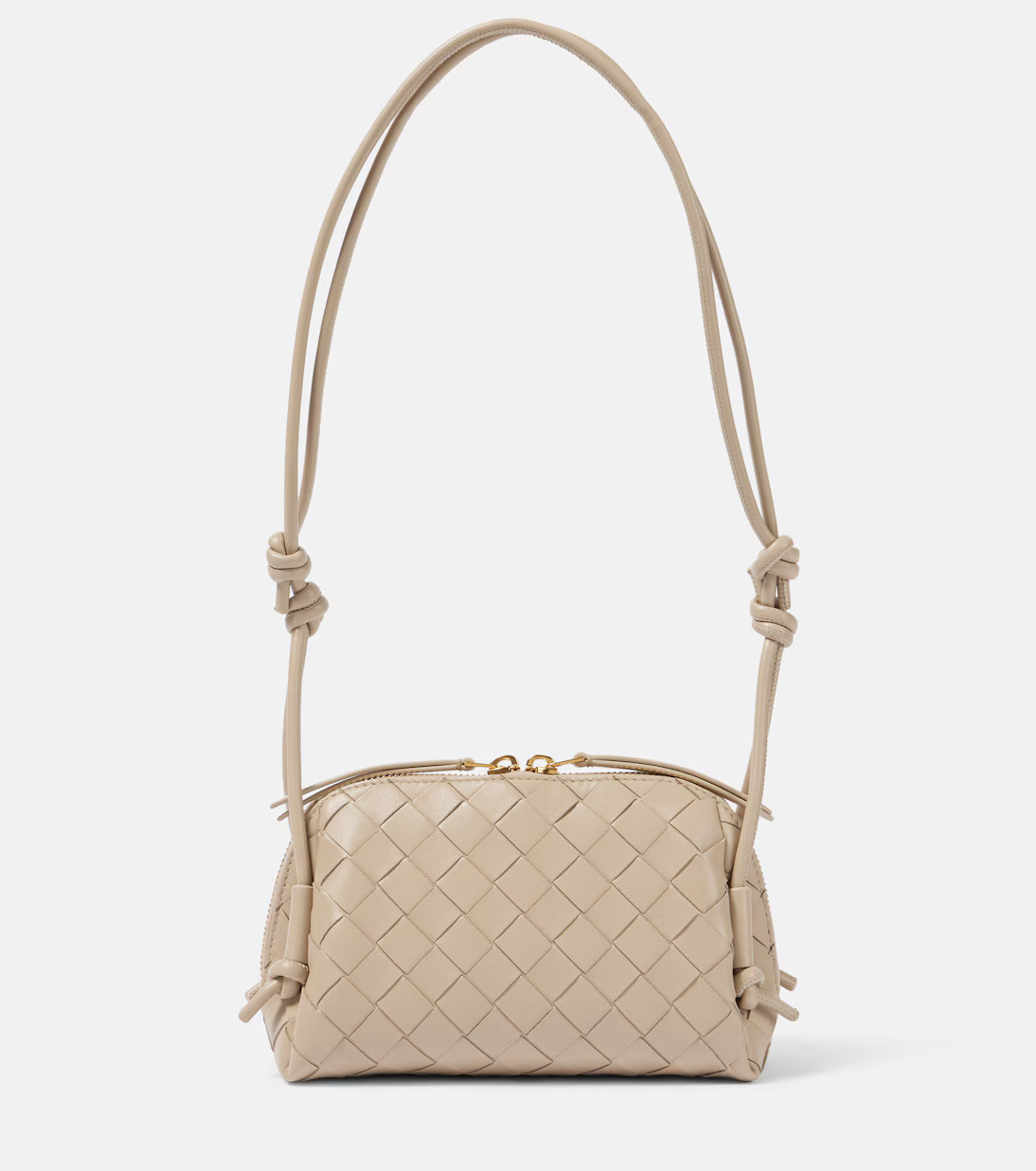 Concert Intrecciato leather shoulder bag | Mytheresa (INTL)