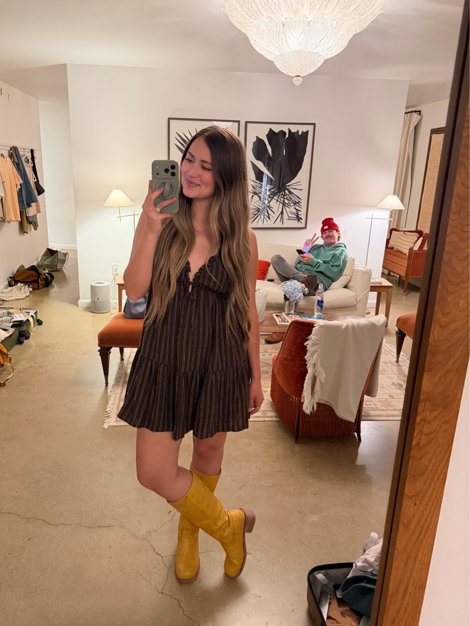 linking what I can from our Chatt trip 🤎 wearing S in dress! boots are true to size & greaaatt frye dupes! 

Looks for less | frye boot dupes | banana boots | amazon finds | target finds

#LTKTravel #LTKootd #LTKdayinmylife
