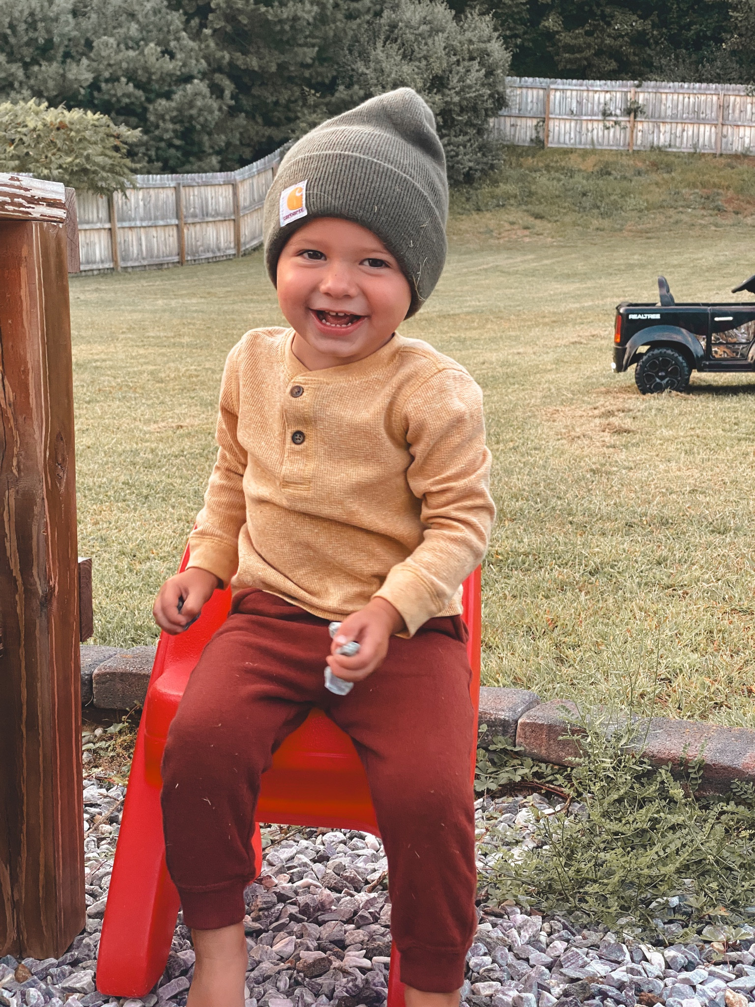 Fall outfit of the day! Peep the truck in the background which my son is obsessed with!

#fallfinds #kidsstyle #toddlerstyle #fallstyle #kohls #walmart #seasonalfinds #sale #ltkfamily #ltkfindsunder50 #boystyle #boyfashion #dailyfit #ootd #ltkkids #ltkmom #babystyle #summer #swim #womensclothes #giftideas


#LTKSeasonal #LTKkids #LTKGiftGuide
