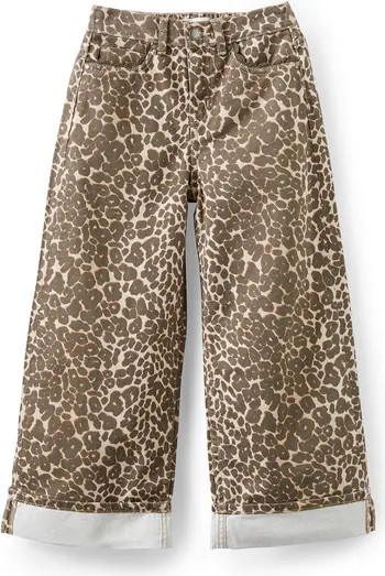 Kid's Embellished Super Wide Denim Jean | Nordstrom