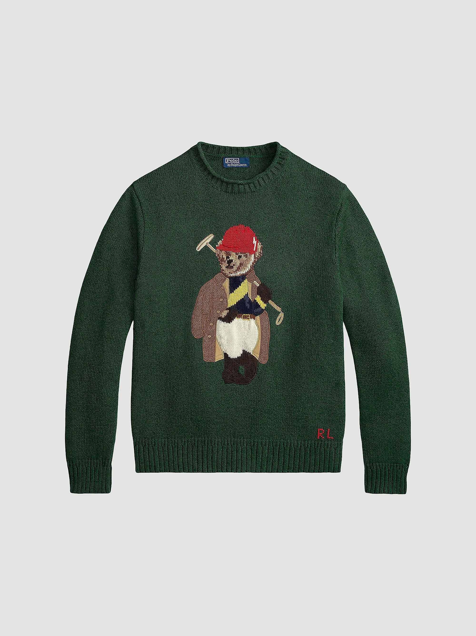 Polo Bear Linen-Cotton Sweater | Saks Fifth Avenue