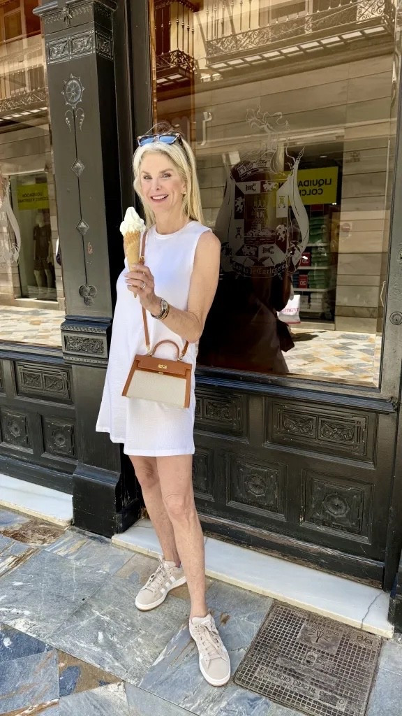 The perfect white dress for tennis, pickleball, walking, and traveling! Size S

#LTKootd #LTKTravel #LTKActive