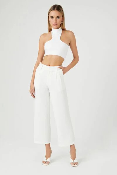 Cropped Wide-Leg Pants | Forever 21 | Forever 21 (US)